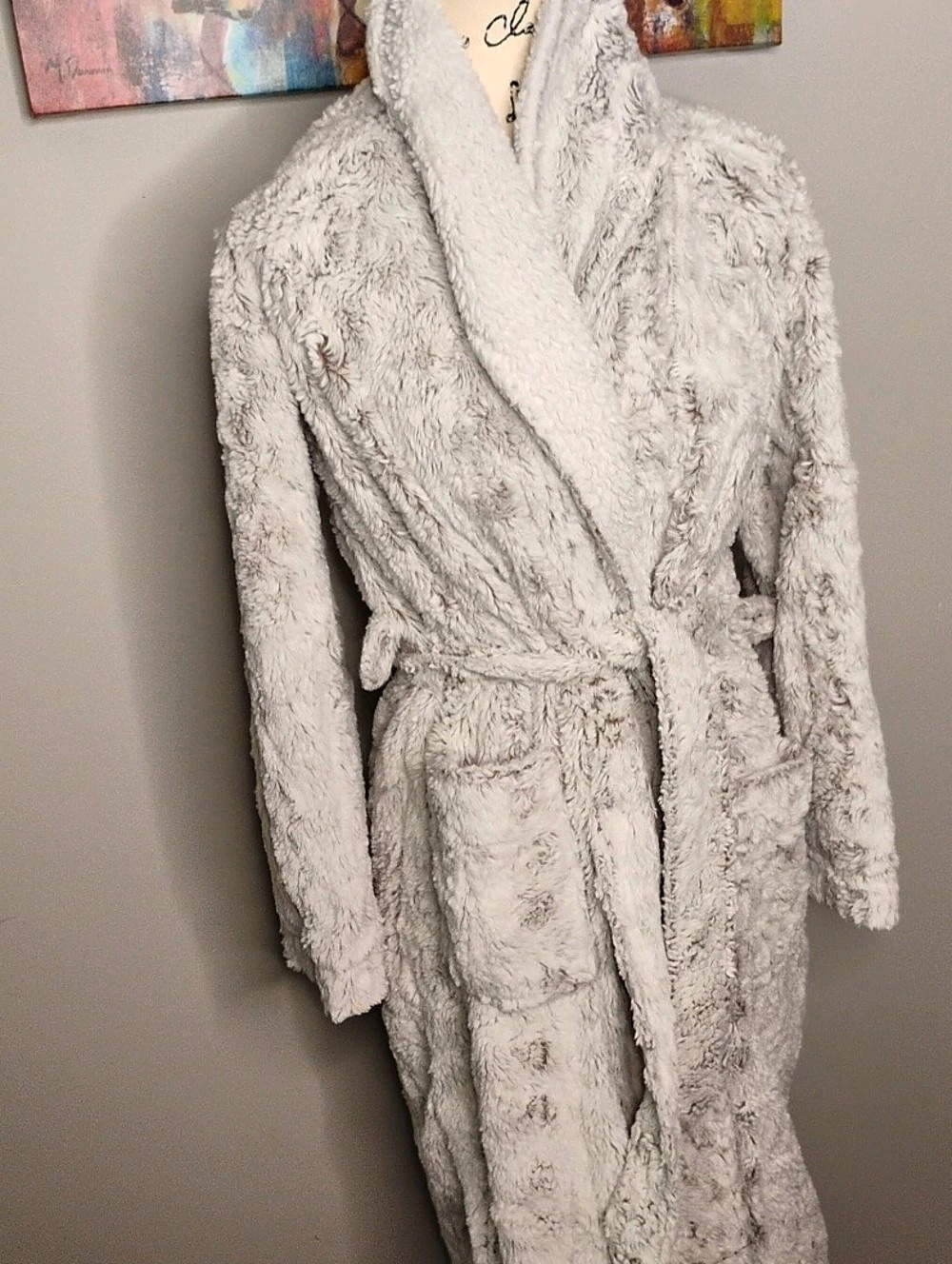 Barefoot Dreams CozyChic Lite Ribbed Robe White